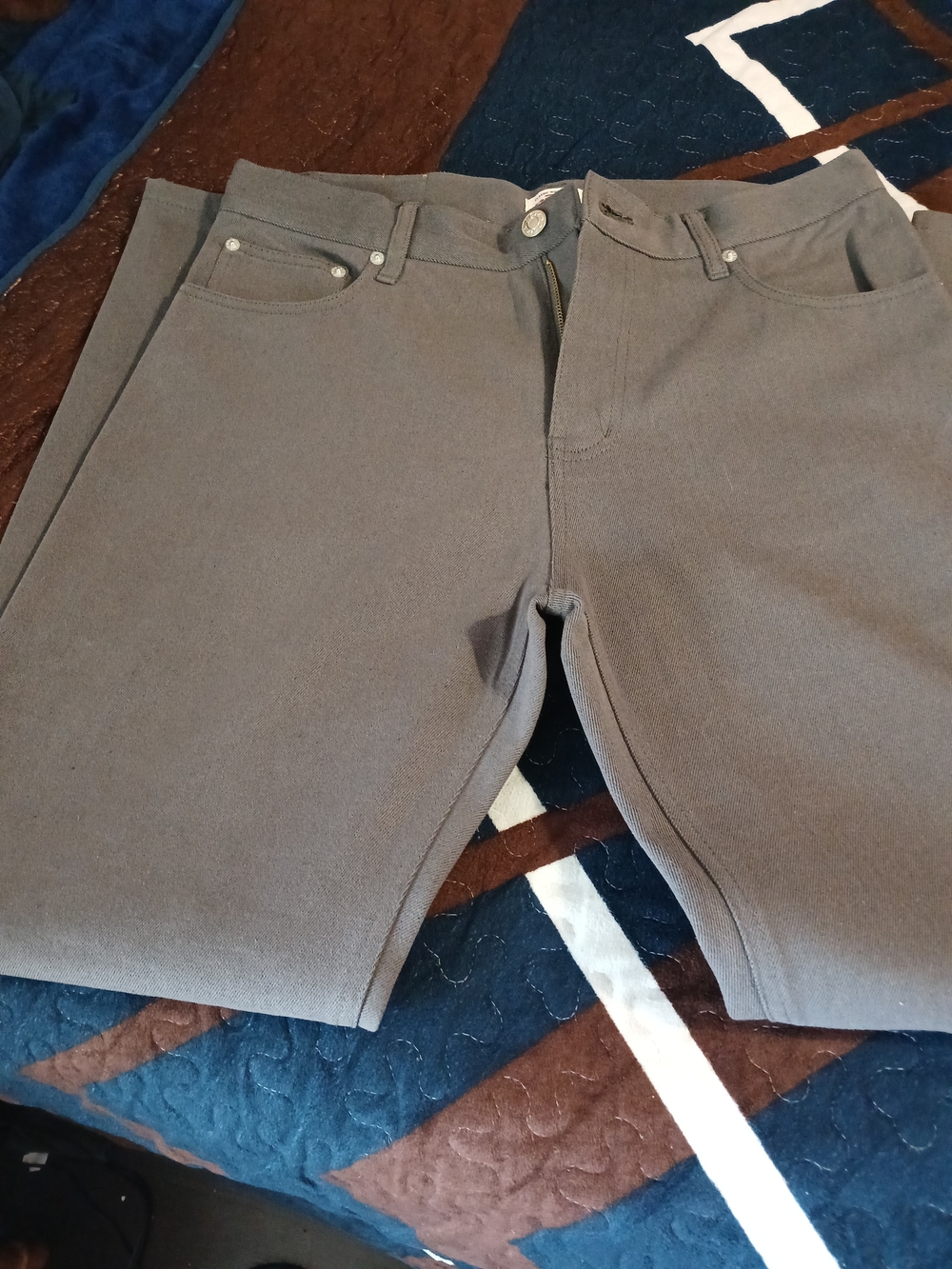 Men's Gray Casual Pants